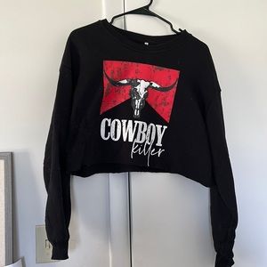 Cropped Cowboy Killer Sweatshirt